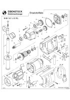 Eibenstock EHB 16/1.4 S R/L Handbohrmaschine Ersatzteile