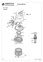 Eibenstock DSS 1225 A / DSS 1250 A Staubsauger Ersatzteile
