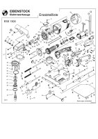 Eibenstock ESS 1300 Sanierungssäge Ersatzteile