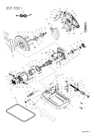 Eibenstock EST 350.1 Diamant-Steinsäge Ersatzteile