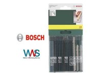 Bosch 10tlg. Stichs&auml;geblatt Set f&uuml;r Holz Alu...