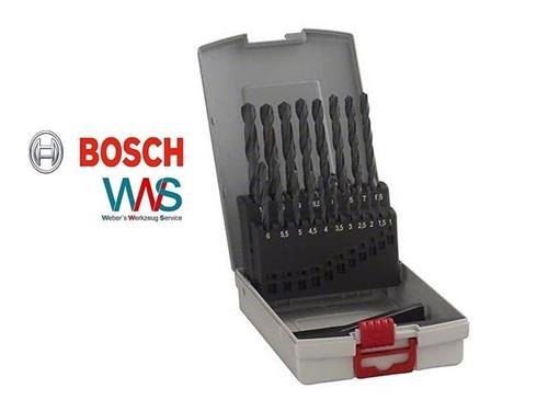 Bosch 19tlg. Metallbohrer Set HSS-R 118&deg;  Pro Box von 1 bis 10mm Neu und OVP!!!