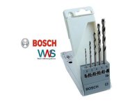 Bosch 5tlg. Metallbohrer Set HSS-G von 2 bis 6mm Sechskantschaft 1/4&quot; 135&deg; NEU!