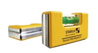 Stabila Wasserwaage Pocket PRO Magnetic, 7 cm, mit G&uuml;rtel-Clip, (Thekendisplay, 8 St&uuml;ck)