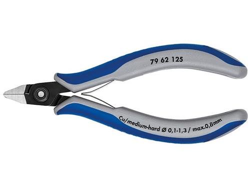 Knipex Pr&auml;zisions-Elektronik-Seitenschneider br&uuml;niert 125 mm