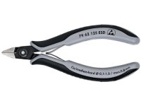 Knipex Pr&auml;zisions-Elektronik-Seitenschneider ESD br&uuml;niert 125 mm
