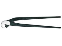 Knipex Fliesenlochzange (Papageienschnabelzange) schwarz atramentiert 200 mm