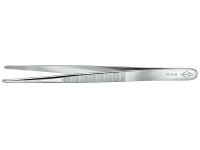 Knipex Pr&auml;zisions-Pinzette stumpfe Form 140 mm