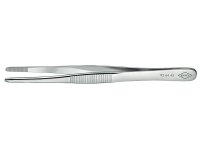 Knipex Pr&auml;zisions-Pinzette stumpfe Form 120 mm