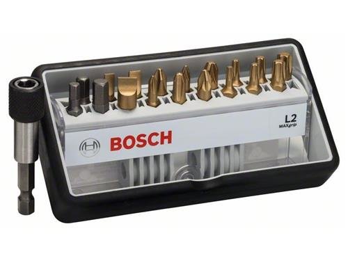 Bosch 18+1tlg. Robust Line Schrauberbit-Set L Max Grip 2 607 002 582