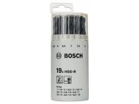 Bosch 19tlg. Kunststoffrunddose Metallbohrer-Set HSS-R,...