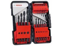 Bosch 18tlg. Toughbox Metallbohrer-Set HSS-R, 118&deg;