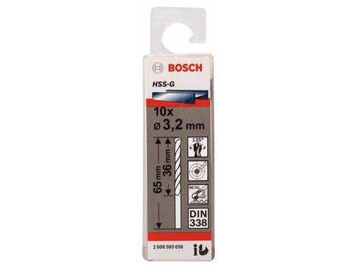 Bosch Metallbohrer HSS-G, DIN 338 3,2 x 36 x 65 mm