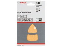 Bosch 10tlg. Schleifblatt-Set C470 102 x 62, 93 mm, 40
