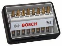 Bosch 8tlg. Robust Line Schrauberbit-Set Sx Max Grip 49...