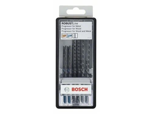 Bosch 6tlg. Robust Line Stichs&auml;geblatt-Set Progressor T-Schaft