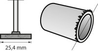 Bosch Korund-Schleifspitze 25,4 mm