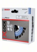 BOSCH X-LOCK Scheibenb. 115mm,gez,0.5mmSt