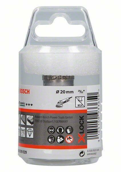 BOSCH X-LOCK Dry Sp. Dia-Trockenbohr. WS, 2608599029