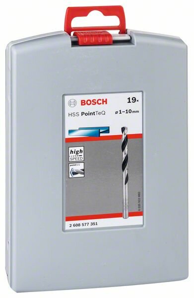 BOSCH Pro Box 19 tlg. HSS PointTeQ, 1,0#1