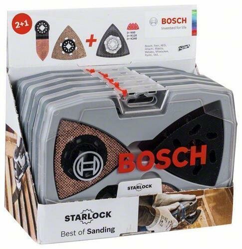 BOSCH Starlock Set &quot;Best of Sanding&quot; 3 tl