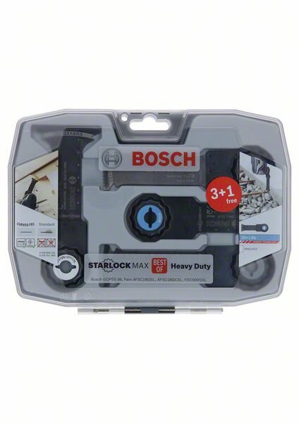 BOSCH Starlock Set &quot;Best of Heavy Duty&quot; 4