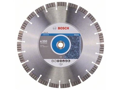 Bosch Diamanttrennscheibe Best for Stone 350 x 20,00+25,40 x 3,2 x 15 mm