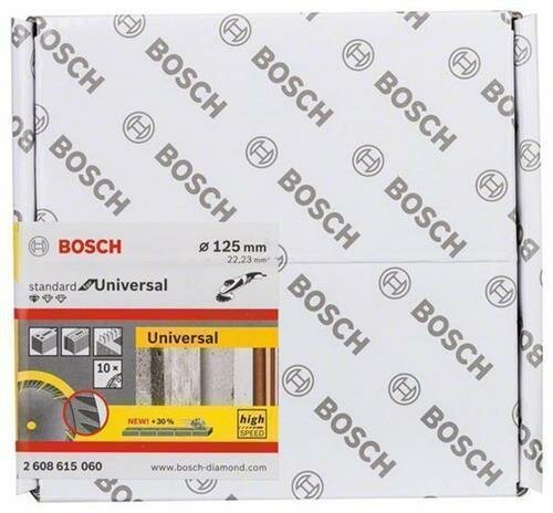 BOSCH 10 DIA-TS 125x22,23 Stnd. f. Univ._