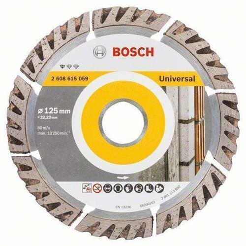 BOSCH DIA-TS 125x22,23 Stnd. f. Univ._Spe