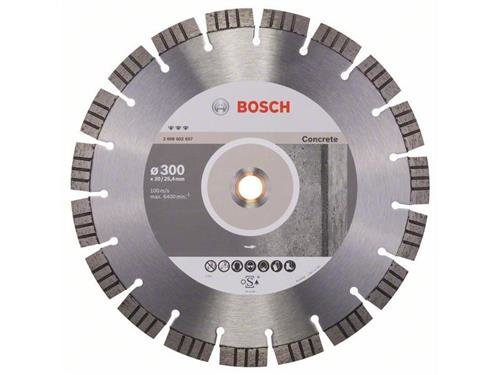 Bosch Diamanttrennscheibe Best for Concrete 300 x 20,00+25,40 x 2,8 x 15 mm
