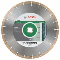 Bosch Diamanttrennscheibe Best for Ceramic and Stone, 300 x 25,40 x 1,8 x 10 mm