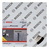 BOSCH 10St. DIA-TS 125x22,23 Std. Concret