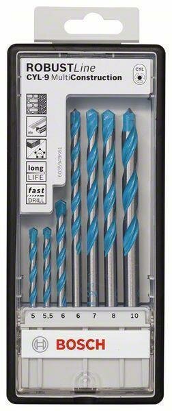 BOSCH 7tlg.Robu. CYL-9 MultiConst.Set: 5-