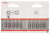 BOSCH 10ST Torxschr.Bit T25 XH 25mm