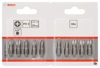 BOSCH 10ST PH Kreuzs. Bit Gr.2 XH 25mm