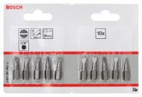 BOSCH 10 St. LS-Bits 0.8x5.5 XH 25mm