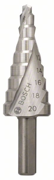 BOSCH 1 HSS Stufenbo. 9Stuf. zyl.4-20mm