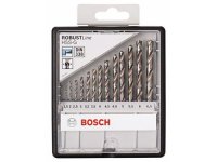 Bosch 13tlg. Robust Line Metallbohrer-Set HSS-G, 135&deg;