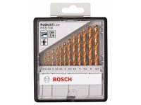 Bosch 13tlg. Robust Line Metallbohrer-Set HSS-TiN, 135&deg;
