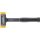 Halder SECURAL-Schonhammer, Kopf und Stiel bruchsicher aus einem St&uuml;ck Stahl, Schlageins&auml;tze rechteckig | 3380.040