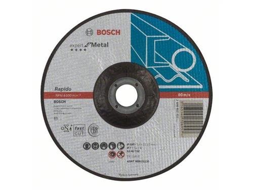 Bosch Trennscheibe gekr&ouml;pft Expert for Metal - Rapido AS 46 T BF, 180 mm, 1,6 mm