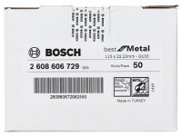 Bosch Fiberschleifscheibe R574, Best for Metal D = 115...