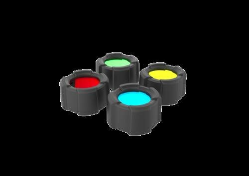 LedLenser Color Farb Filter Set 32.5mm f&uuml;r MT10 4 teilig
