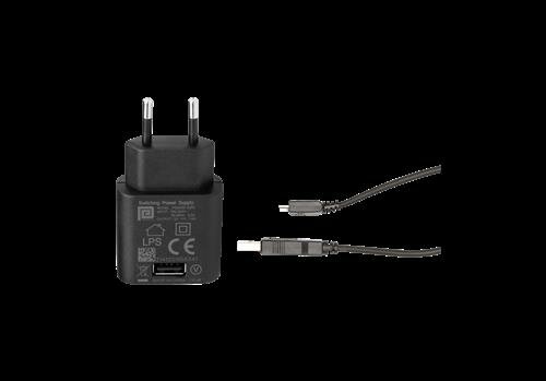 LedLenser USB Power Supply and Adapter Cable EU Version for MH6, P5R.2, P7R, F1R, B2R, H6R, H7R.2, H14R.2, SEO 5R, SEO 7R, SEO B5R