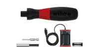 Wiha E-Schraubendreher Set speedE&reg; Industrial TORX&reg; 5-tlg mit Bit, Batterie und USB-Ladeger&auml;t (43631)
