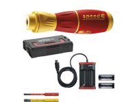 Wiha E-Schraubendreher speedE&reg; II electric 7-tlg mit slimBits, Batterien und USB-Ladeger&auml;t in L-Boxx Mini  (44318)