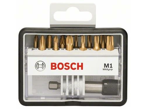 Bosch 12+1tlg. Robust Line Schrauberbit-Set M Max Grip 2 607 002 577