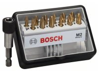 Bosch 12+1tlg. Robust Line Schrauberbit-Set M Max Grip 2...