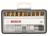 Bosch 18+1tlg. Robust Line Schrauberbit-Set L Max Grip 2...