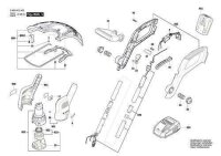 Bosch Ersatzteile f&uuml;r EasyGrassCut 18V-26 Rasentrimmer